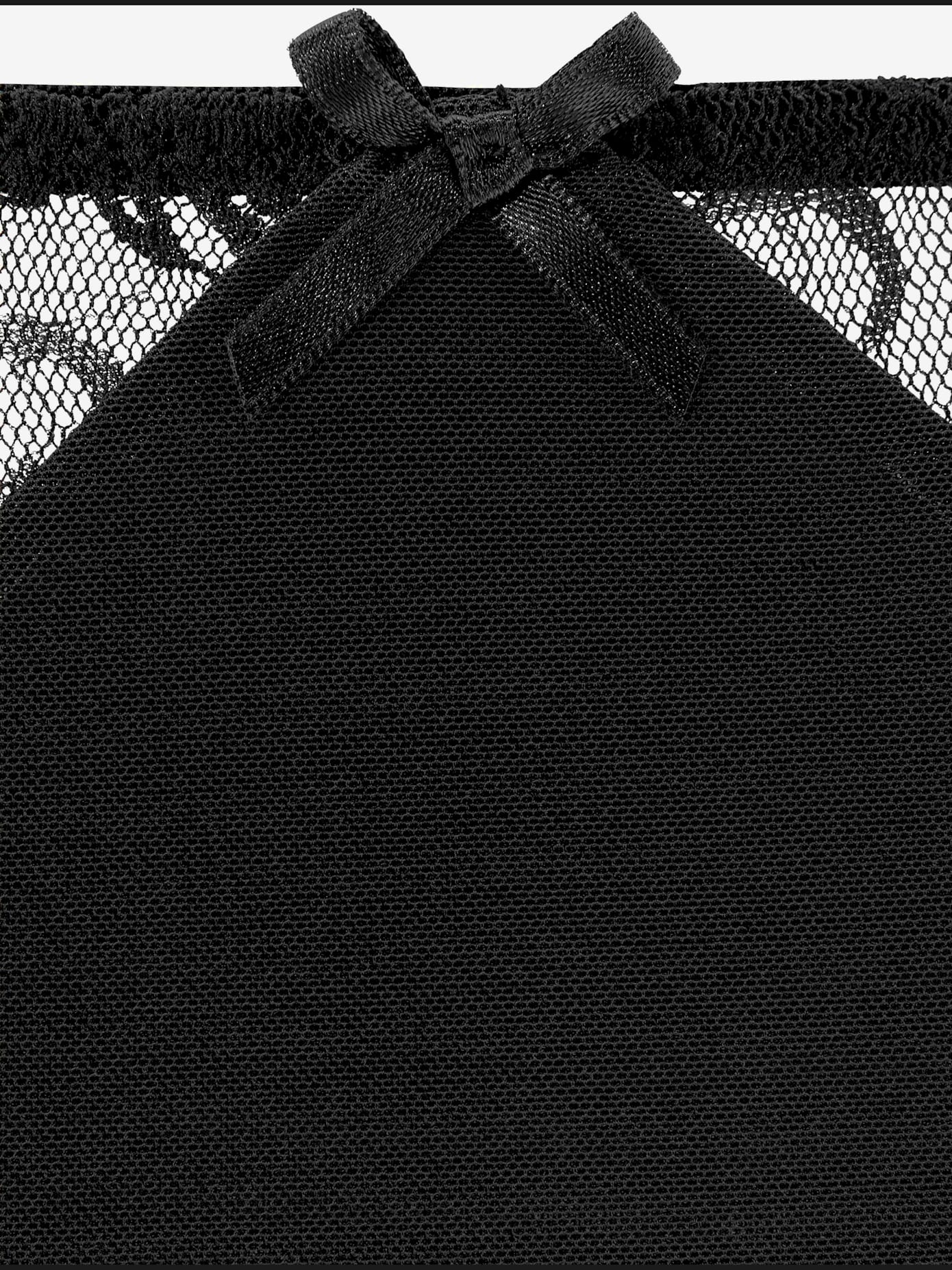 Slip dentelle jacquard