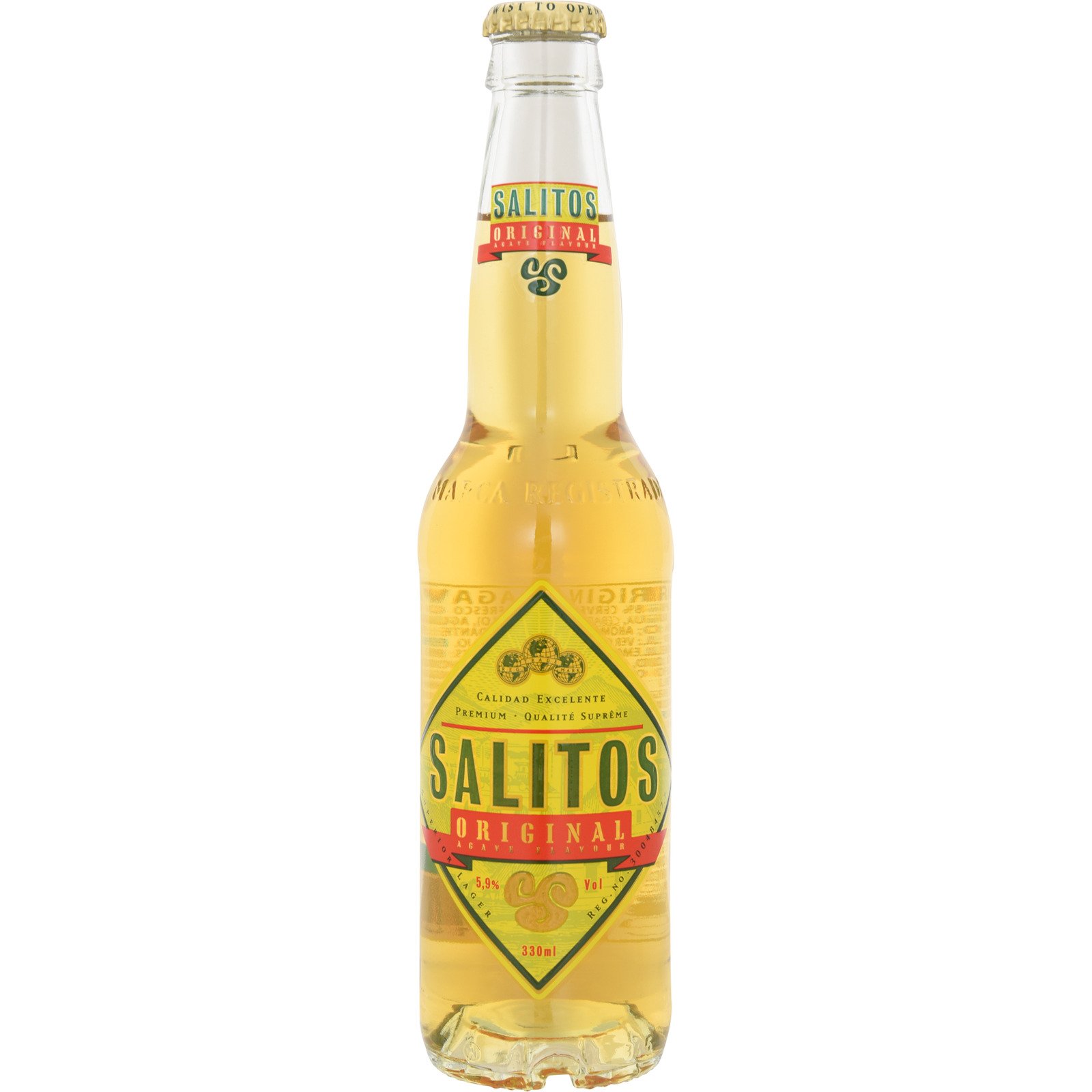 Salitos Original 6 x 33 cl Glas