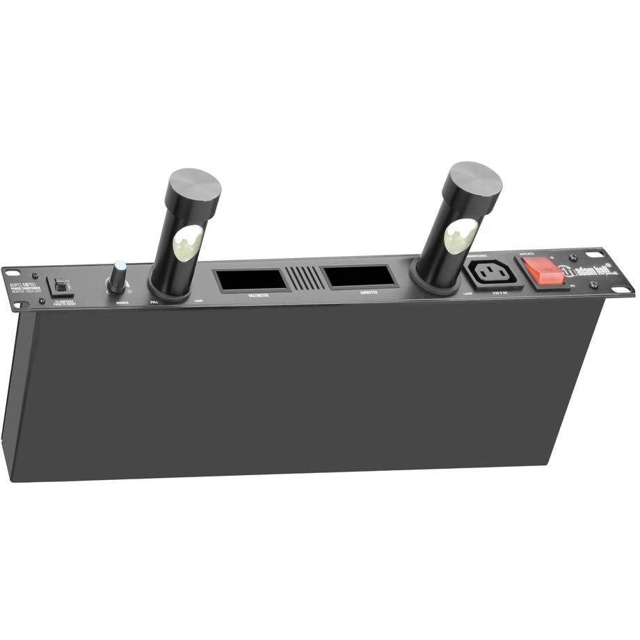 Adam Hall AHPCL10PRO spanningsverdeler met voltmeter+verlichting