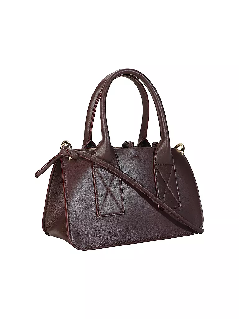 JULIA SKERGETH Ledertasche - Shopper Small dunkelrot