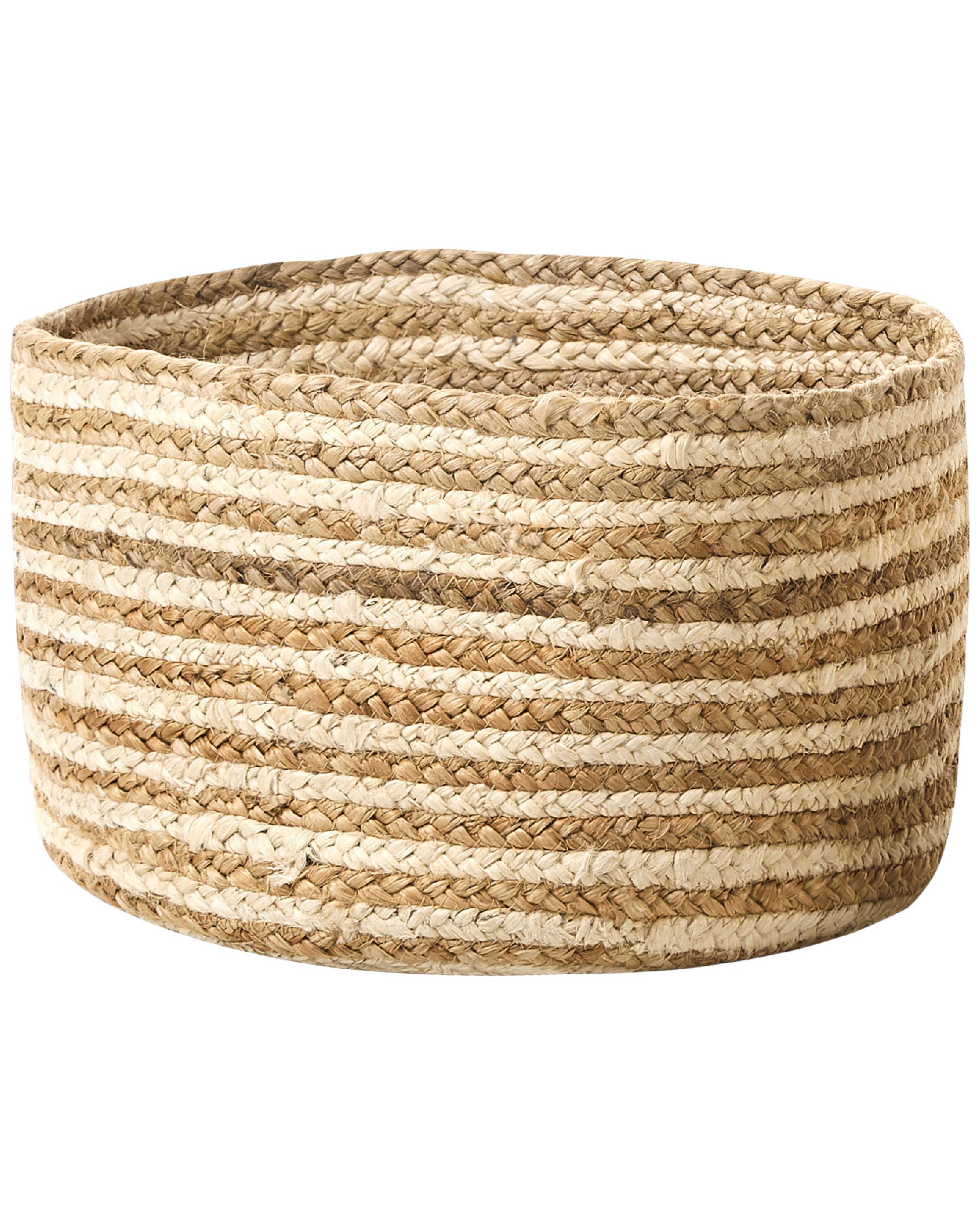 Set van 3 manden KAHU Jute Natuurlijk