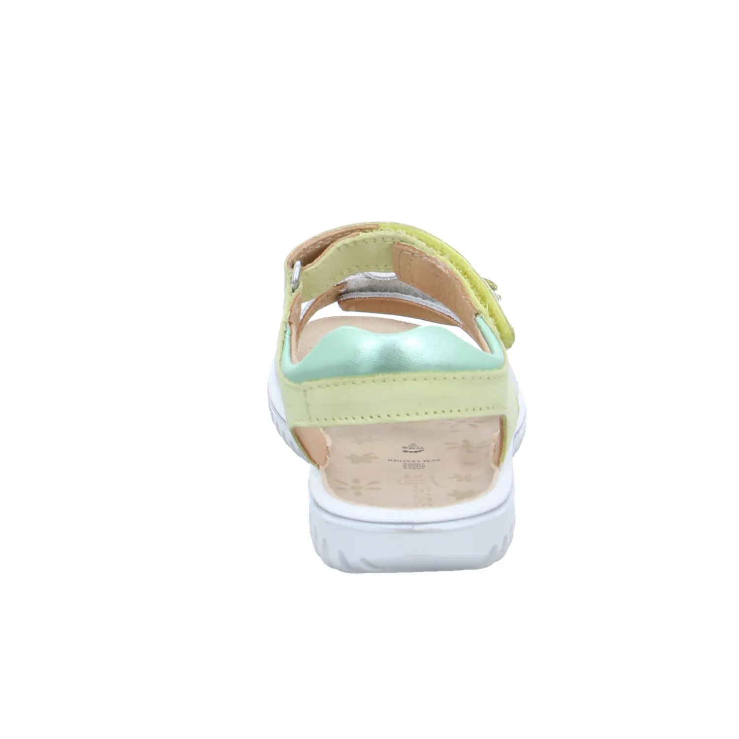 SUPERFIT Kleinkinder-Sandale Beige Leder  Mädchentraum