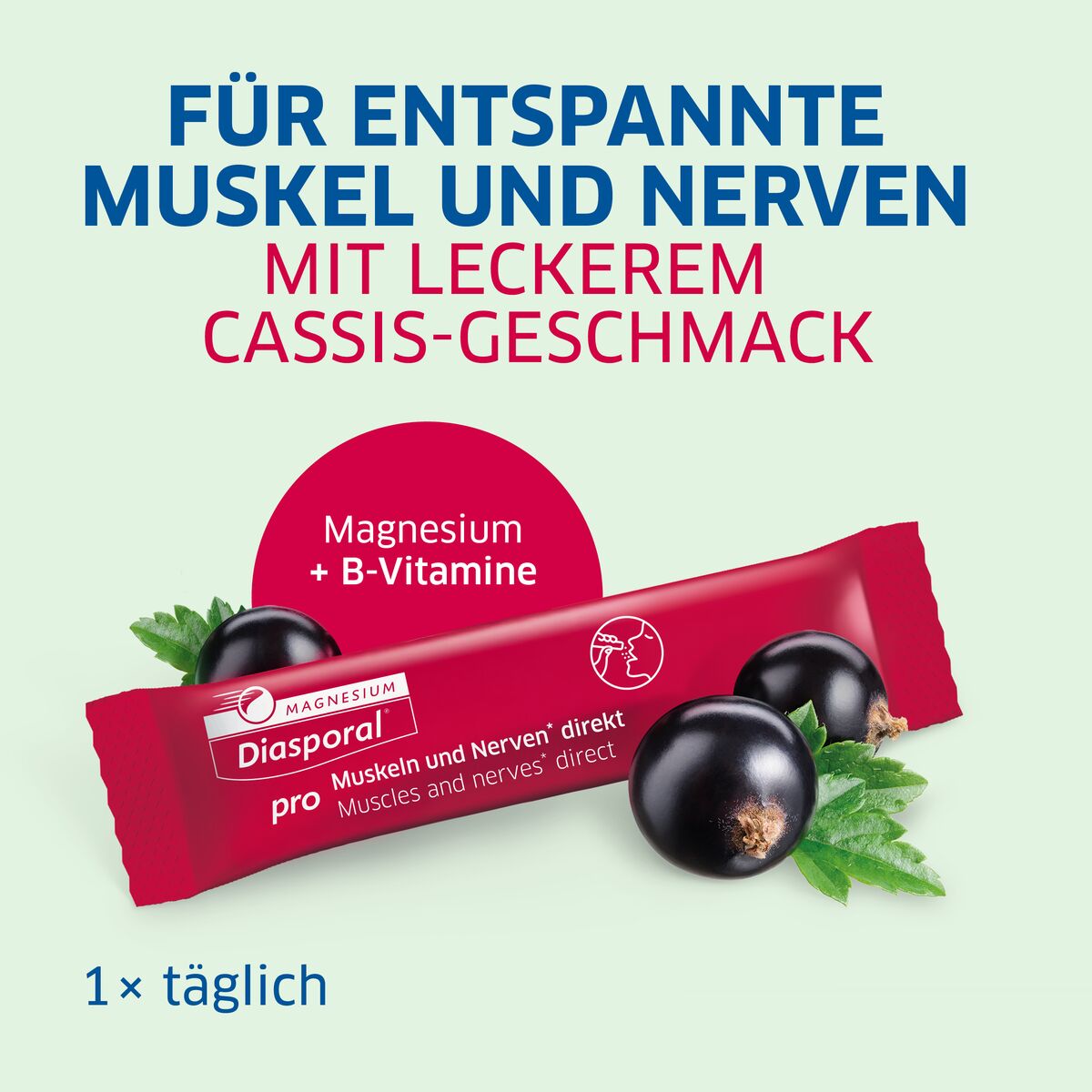 MAGNESIUM DIASPORAL Magnesium Diasporal Pro M N Direct Sticks 30 Stk