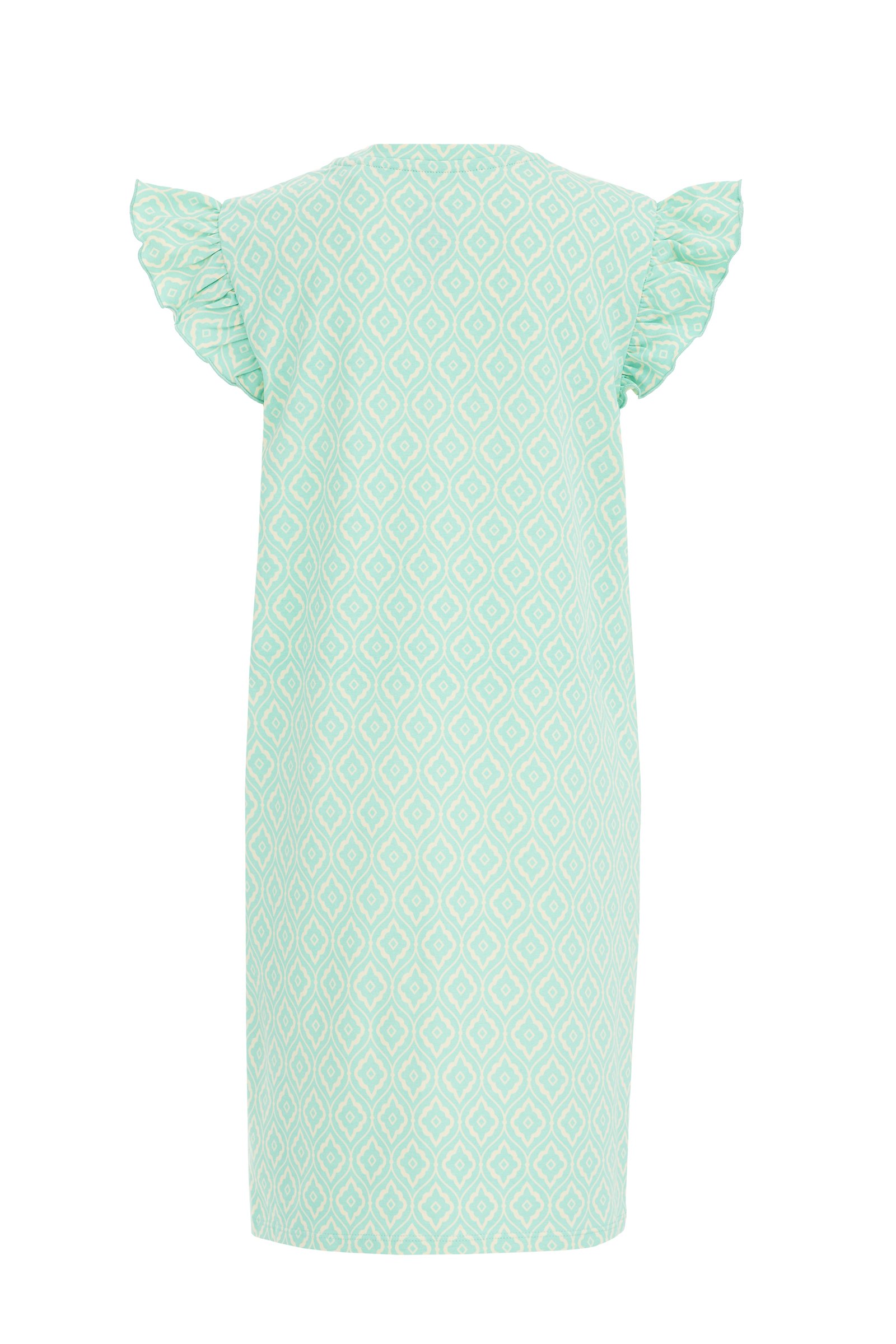 Meisjes nachthemd met dessin WE Fashion Mintgroen