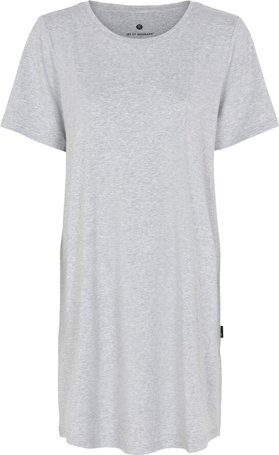 JBS of Denmark JBS of DK Big shirt bamboo Lys grå me