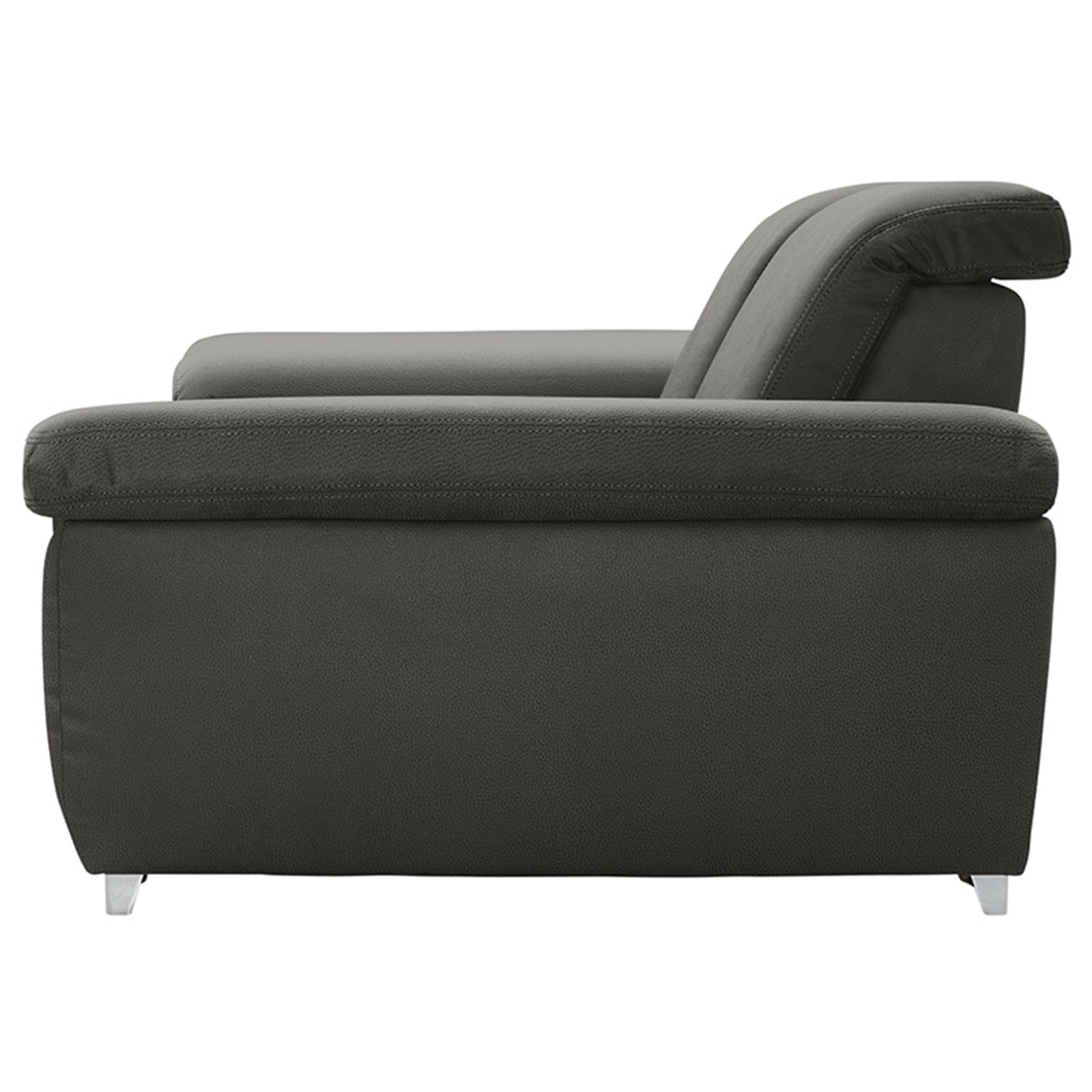 polsterpower 2,5-Sitzer Boxspringsofa - Holiday steel - Basismodell