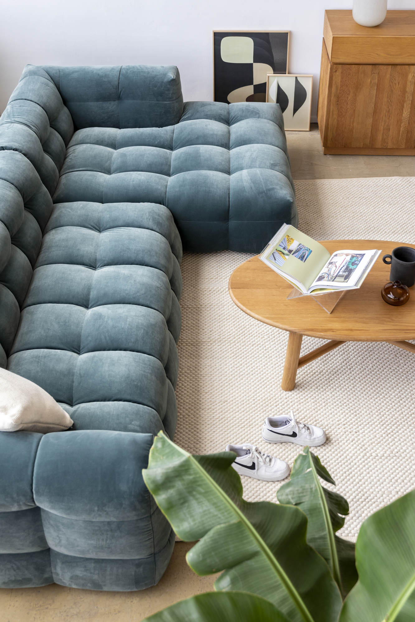 3-zitsbank Fat Joe royal linen