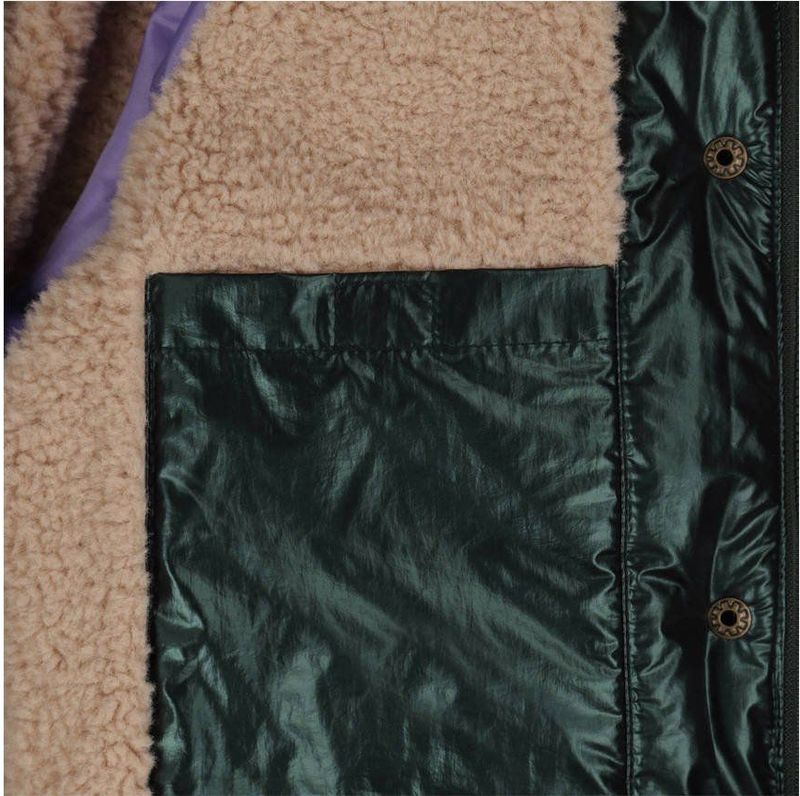 Tumble 'n Dry - Gewatteerde Jas - Groen - Met Capuchon - Winterjassen