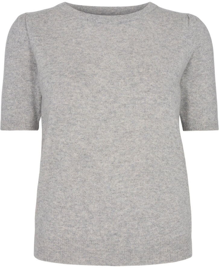 Magasin du Nord Collection Mabel 4 - 100% Cashmere Light grey melange