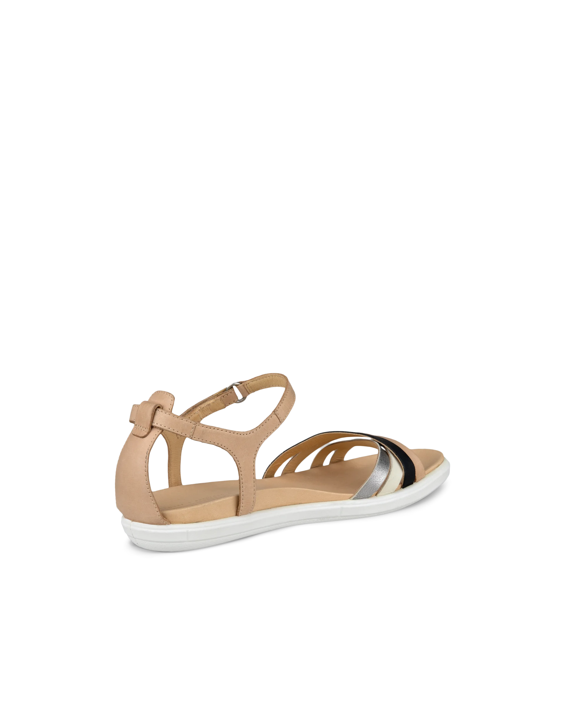 ECCO SIMPIL SANDAL Damen Flache Nubuksandale Braun