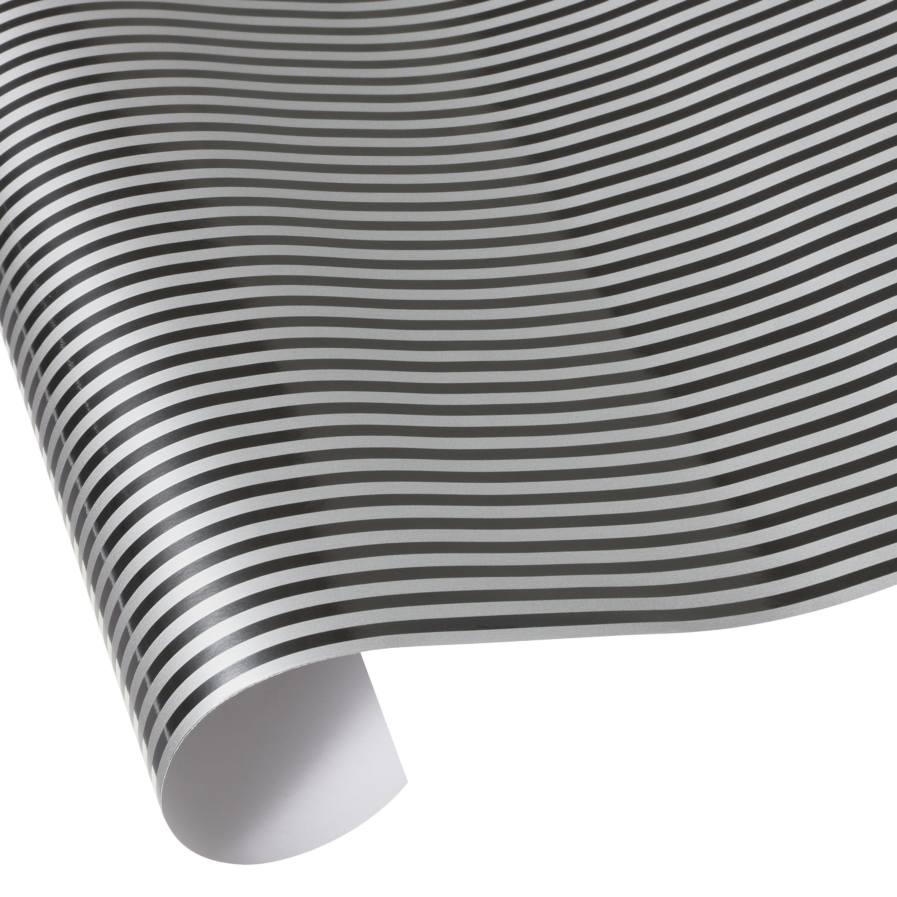 SILVER Geschenkpapier - Silber / B: 70 cm x L 200 cm