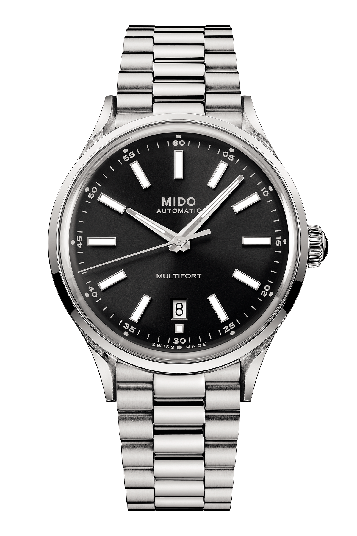 Mido Multifort Patrimony Powerwind Schwarz