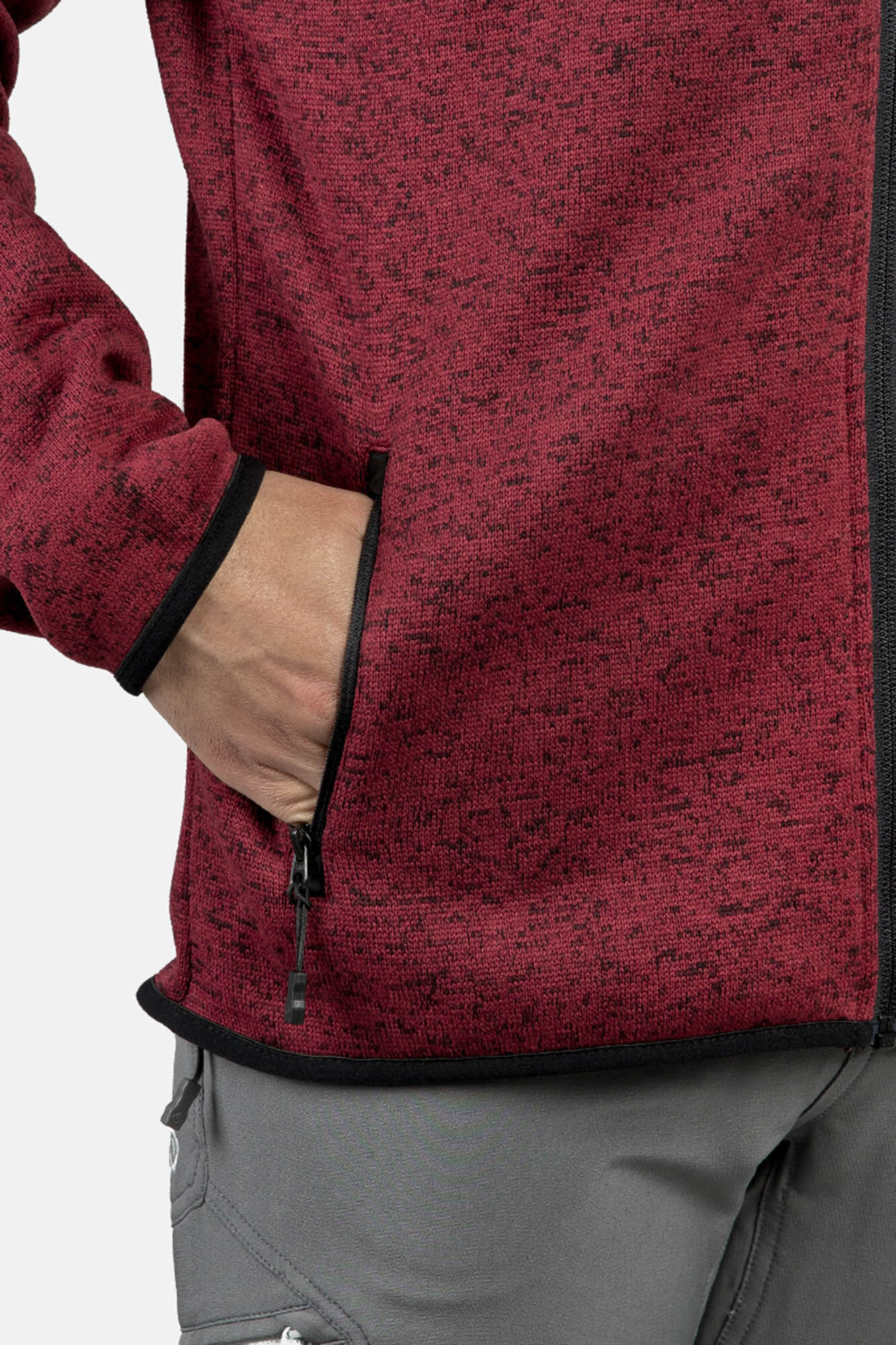 Jaqueta Helsinque Fleece - Marrom