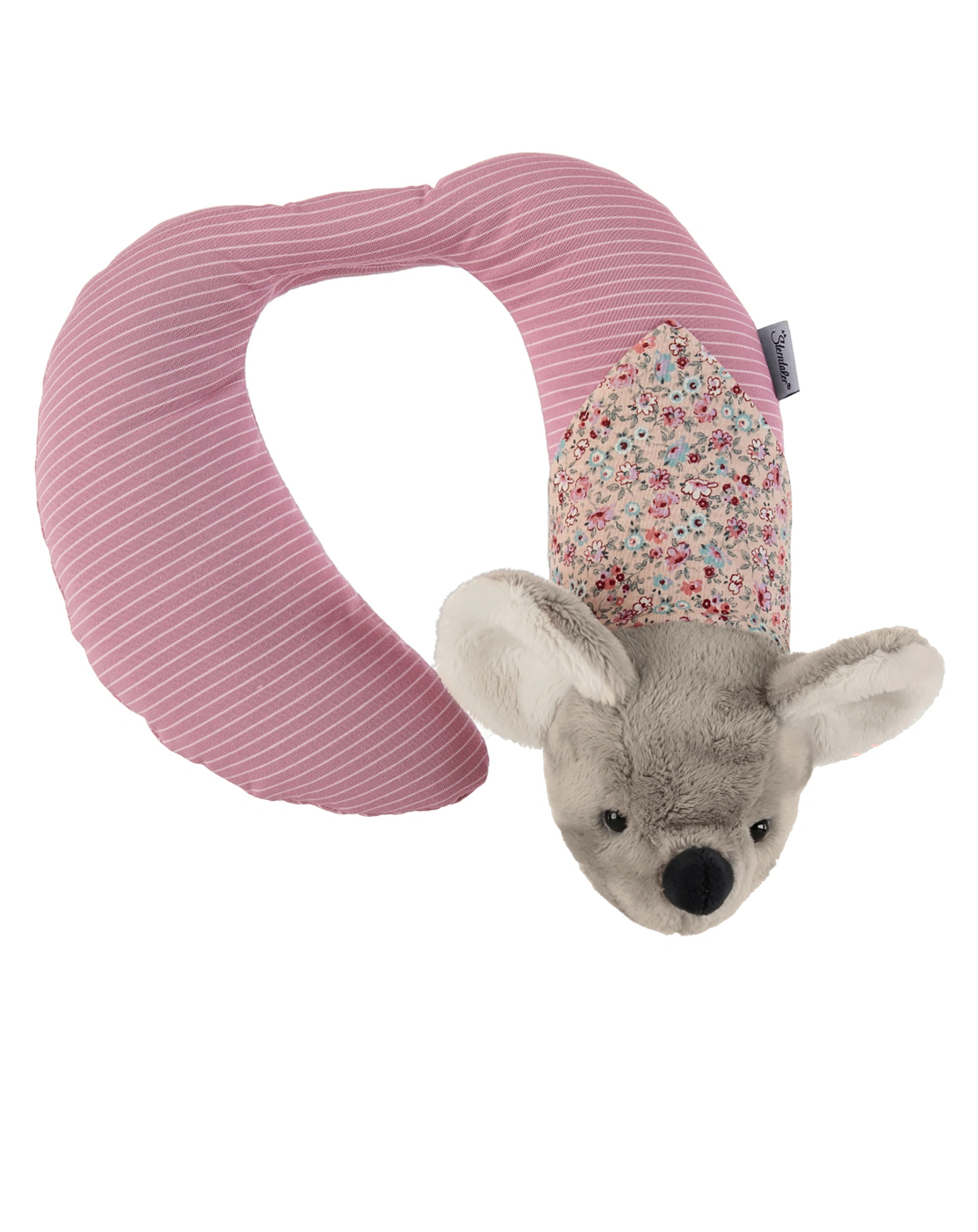 Nackenkissen MABEL MAUS (28cm) in rosa