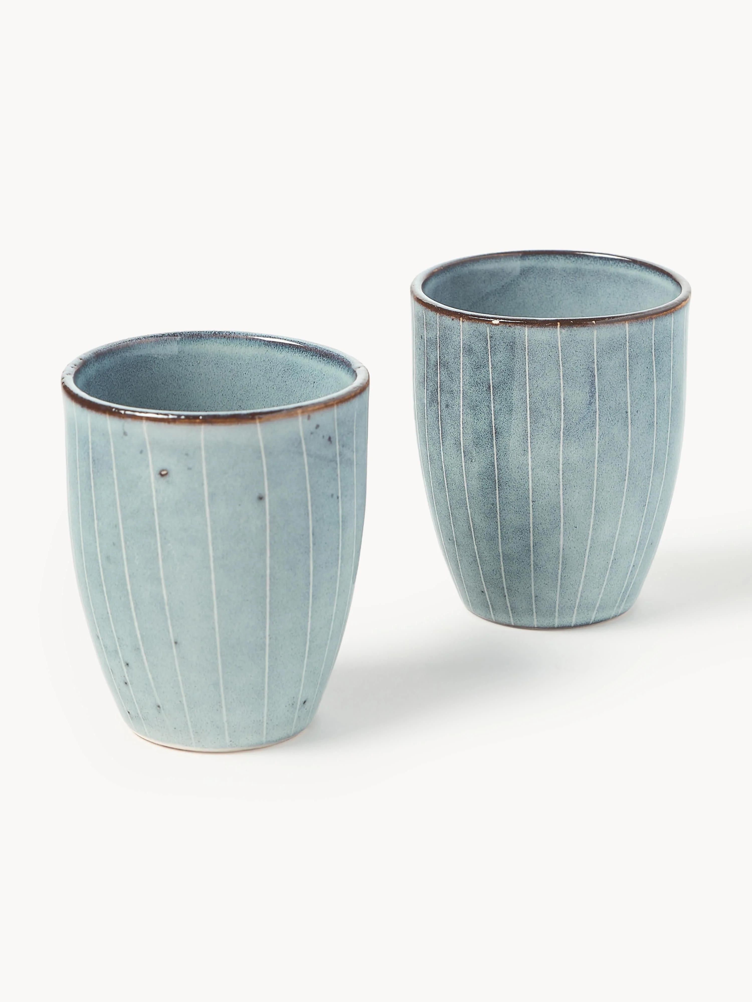 Handgemaakt espressokopje Nordic Sea, 6 stuks