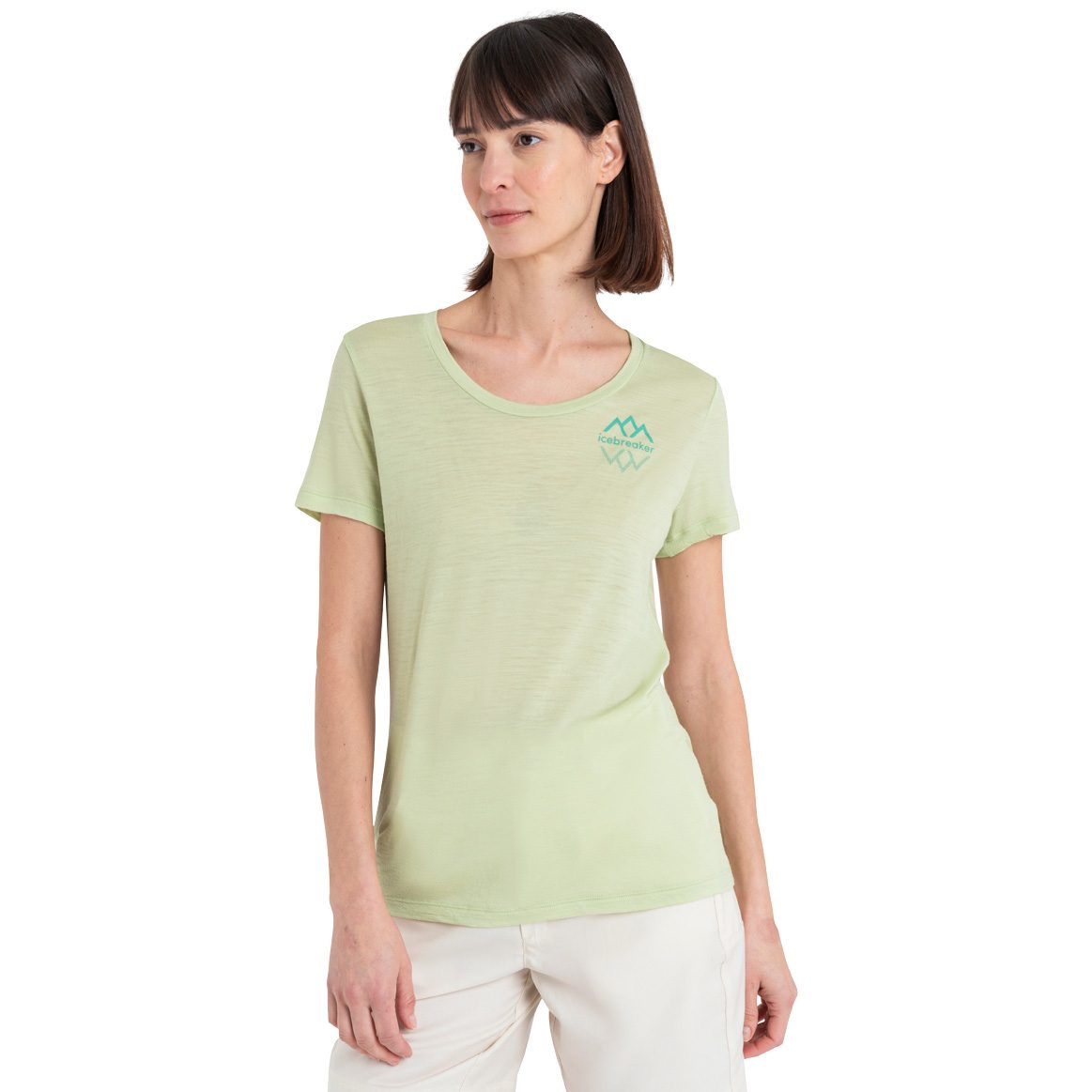 Icebreaker Merino 150 Tech Lite III T-Shirt Damen glazen
