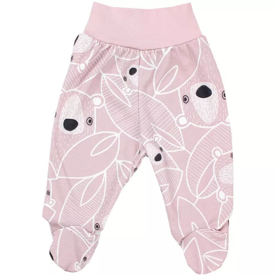 TupTam Baby Hose mit Fuß 5er Pack beigerosa