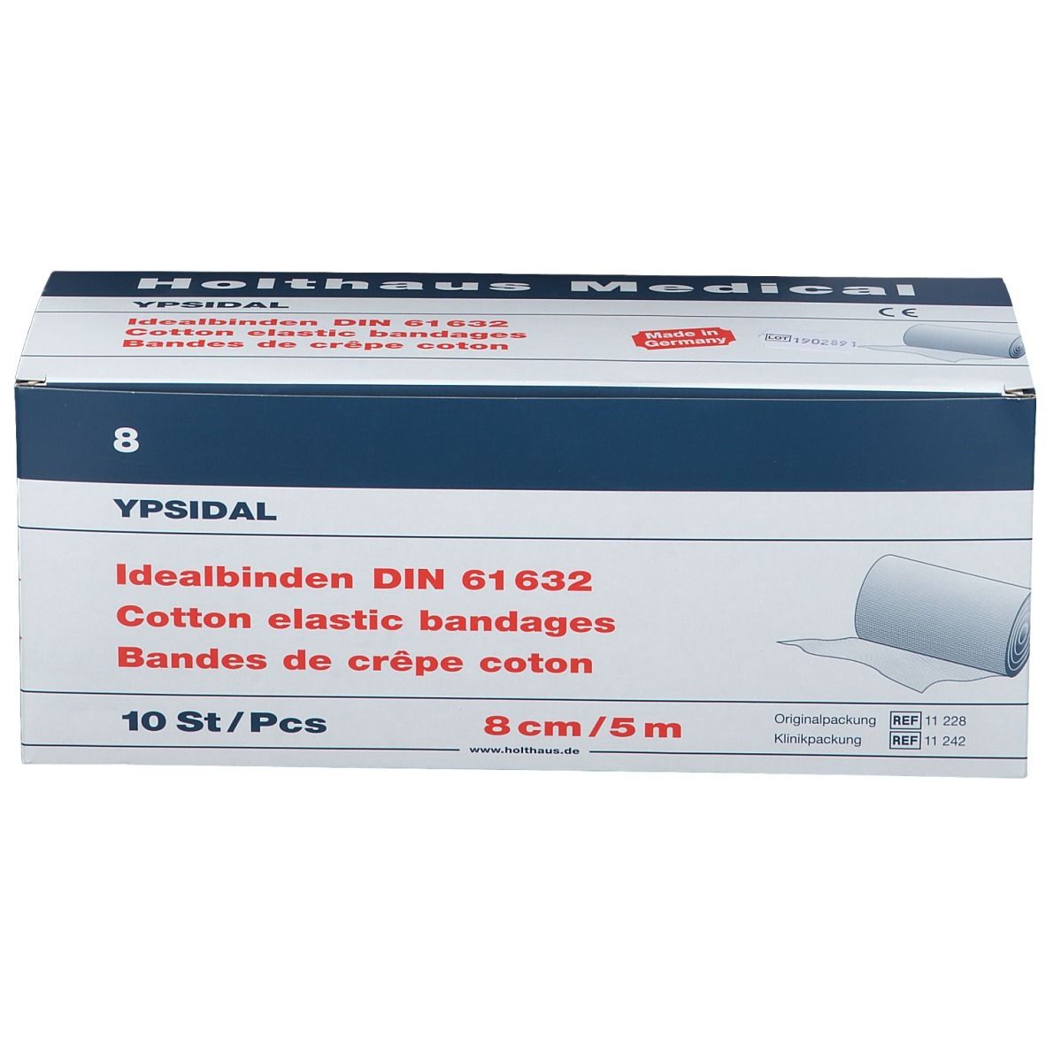 YPSIDAL Idealbinde 8 cm x 5 m
