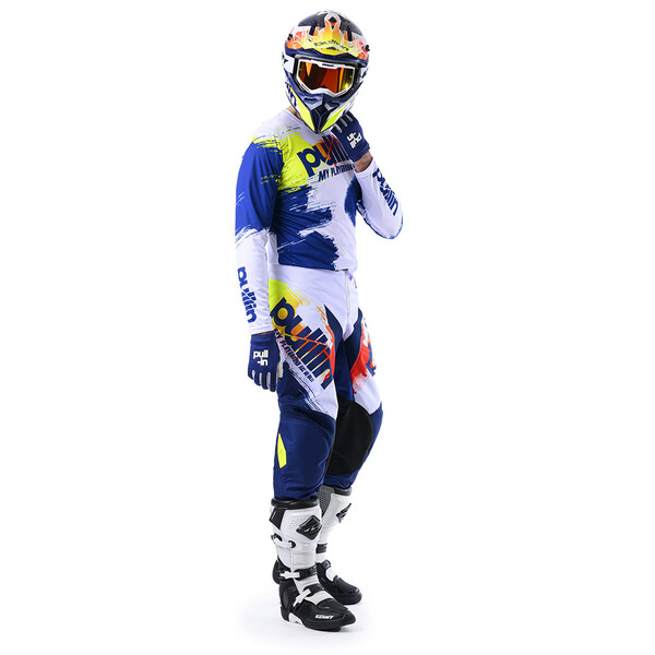 pull-in - Pantalon Trash - 2024 Blanc / Navy / Jaune / Rouge