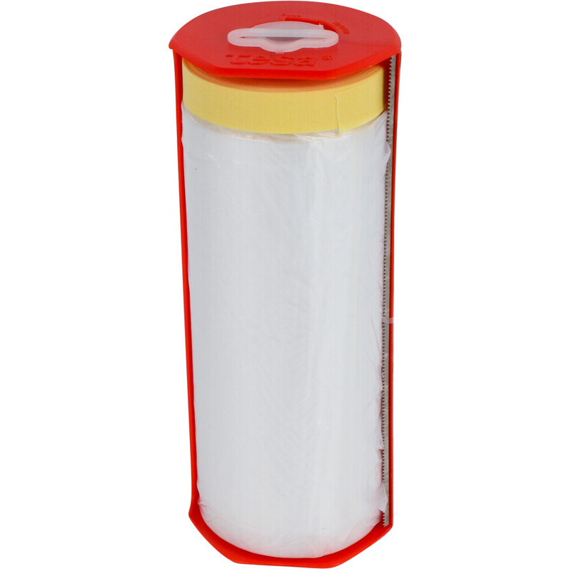 Tesa Easy Cover® folie masker met afplaktape in dispenser 2600mmx17m