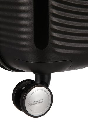 American Tourister Soundbox Spinner 55 Uitbreidbaar Bass Black
