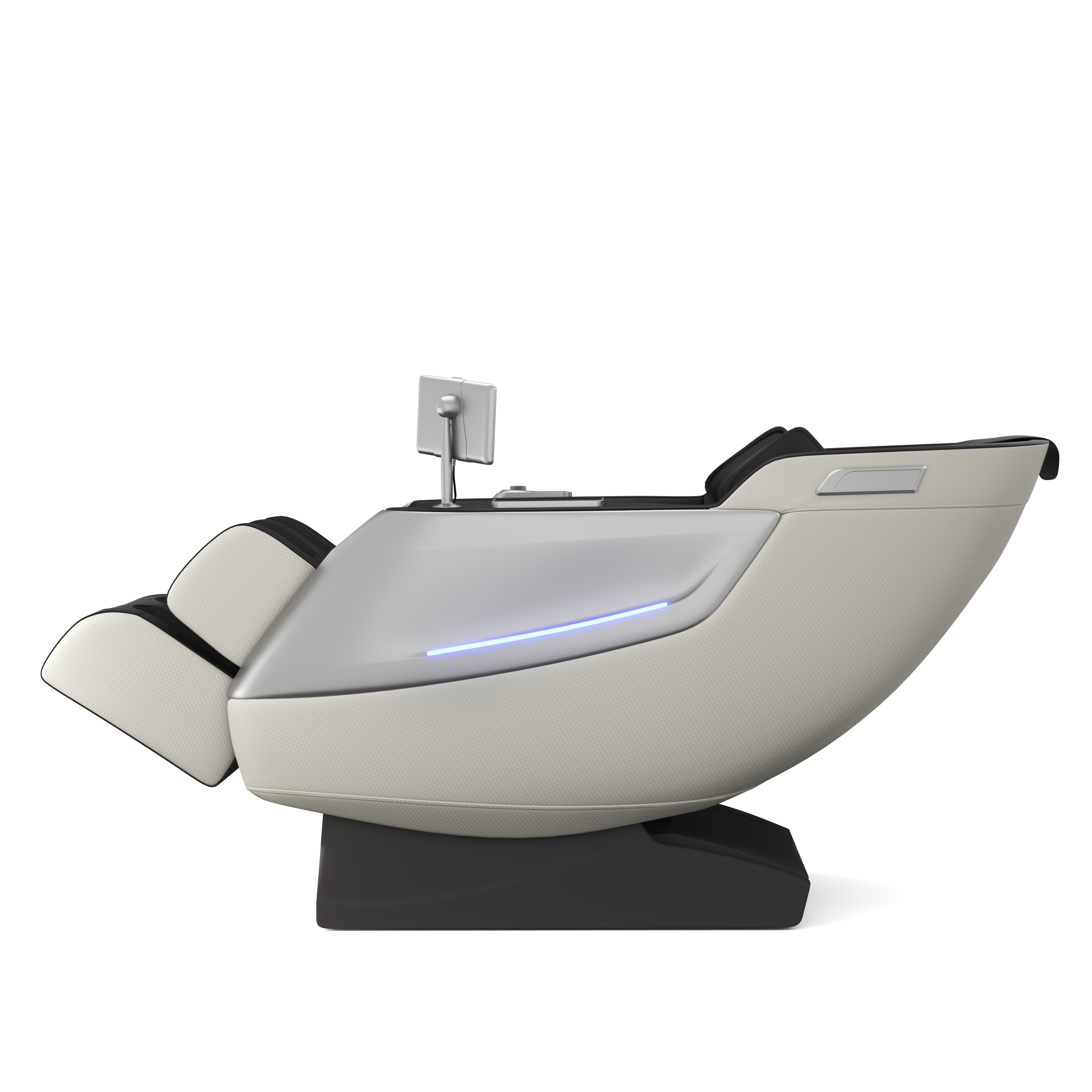 Massagesessel MELLORA SL TRACK schwarz/weiss