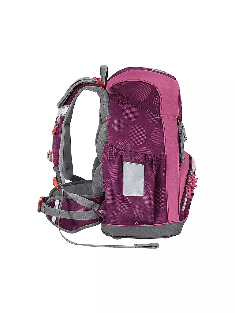STEP BY STEP Schultaschen Set 5tlg Giant Glamour Star beere