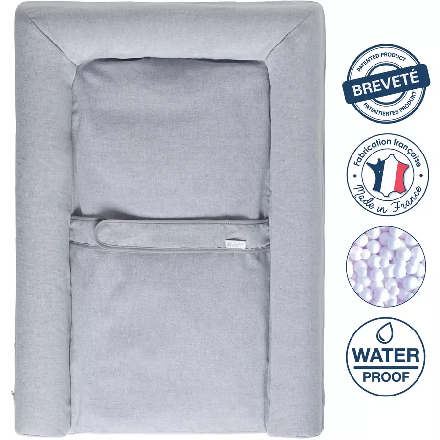 candide Wickelmatratze Mat'Confort 70 x 50 cm grau