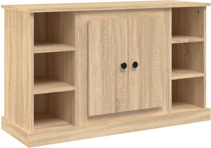 vidaXL - Dressoir - Hout - Sonoma Eikenkleurig
