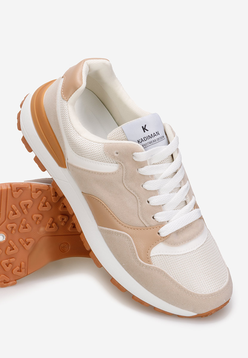 Chaussures de sport homme beige Henry