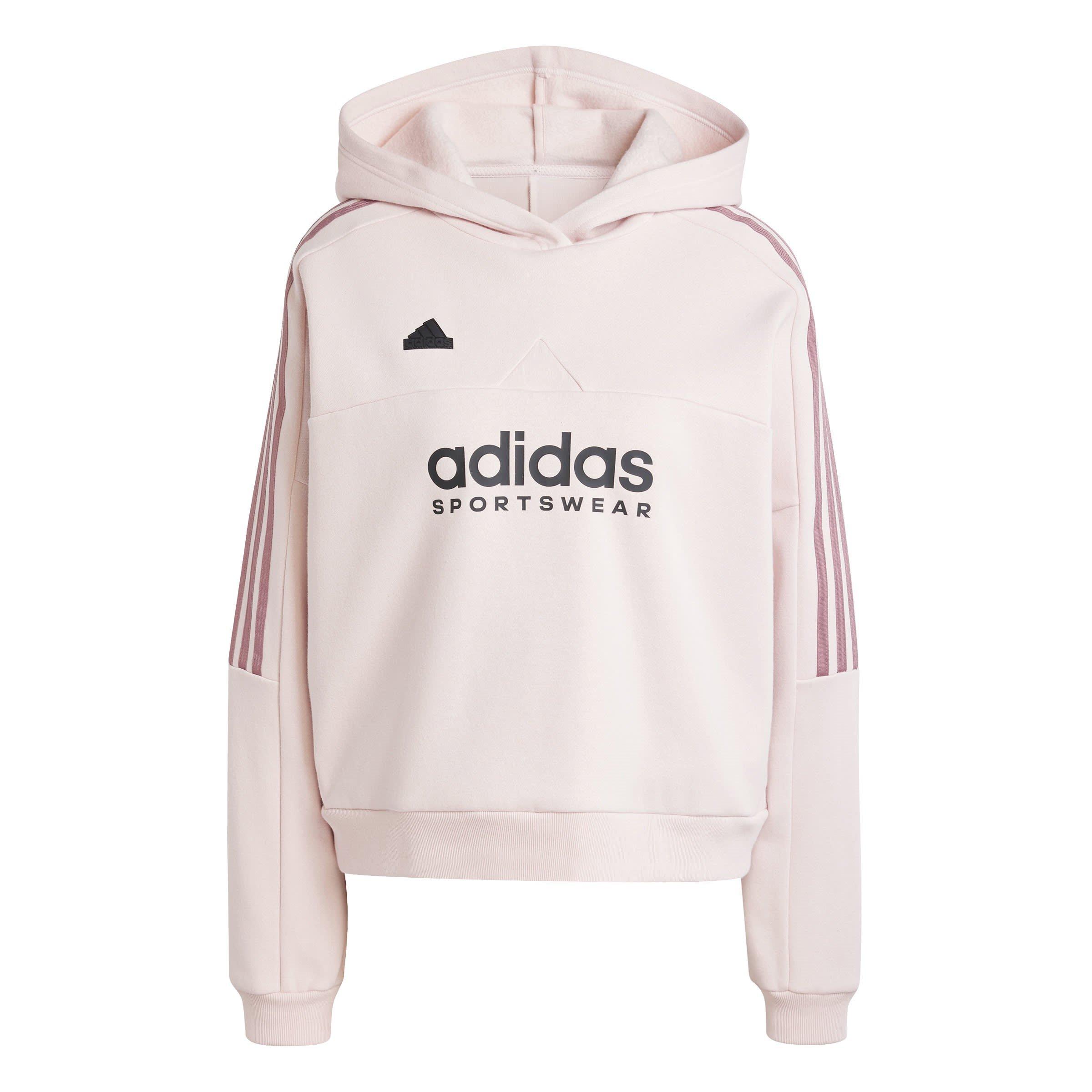 adidas Tiro Cut 3 Stripes Fleece Sweatshirt womens