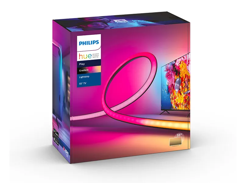 Philips Hue White and Color Ambiance Play Gradient Lightstrip - 55