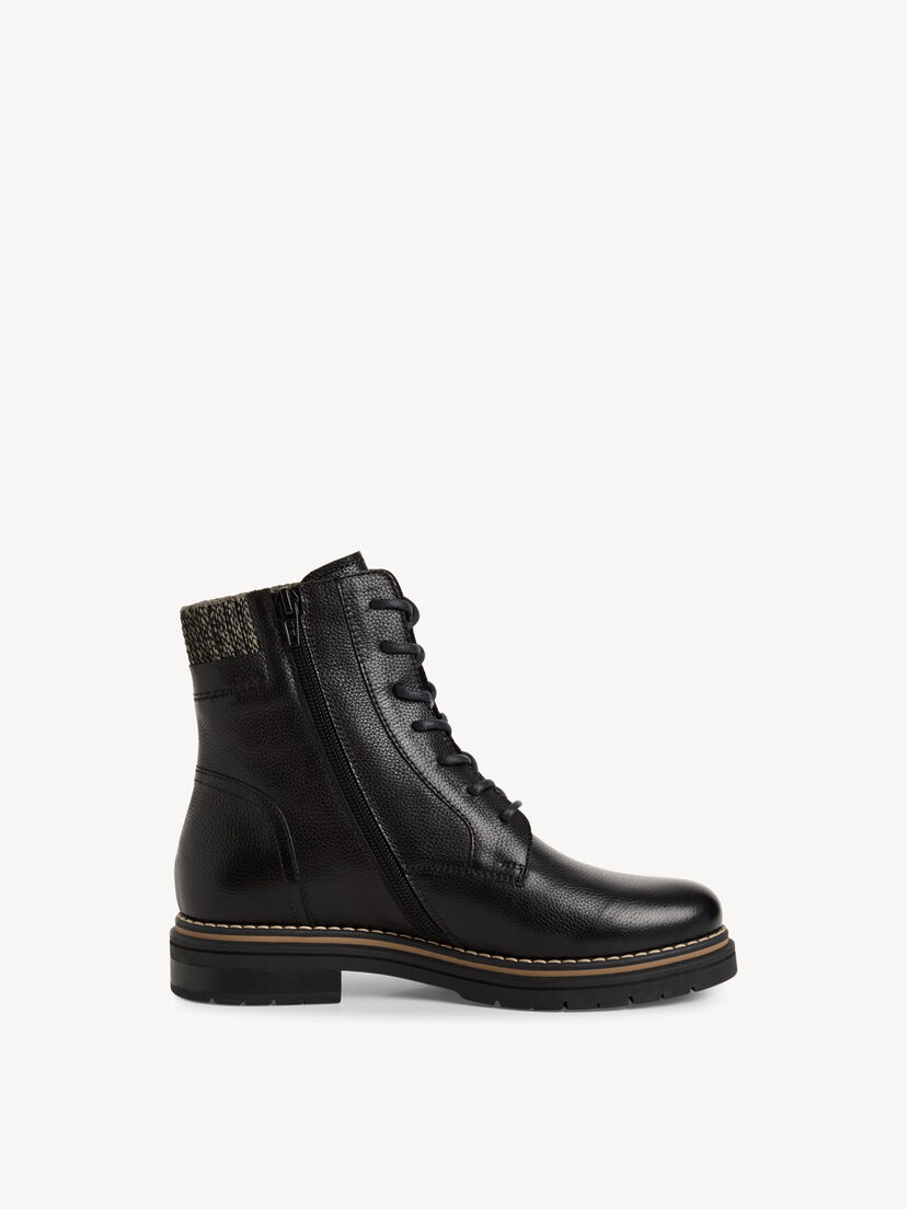 Enkellaarsje - zwart