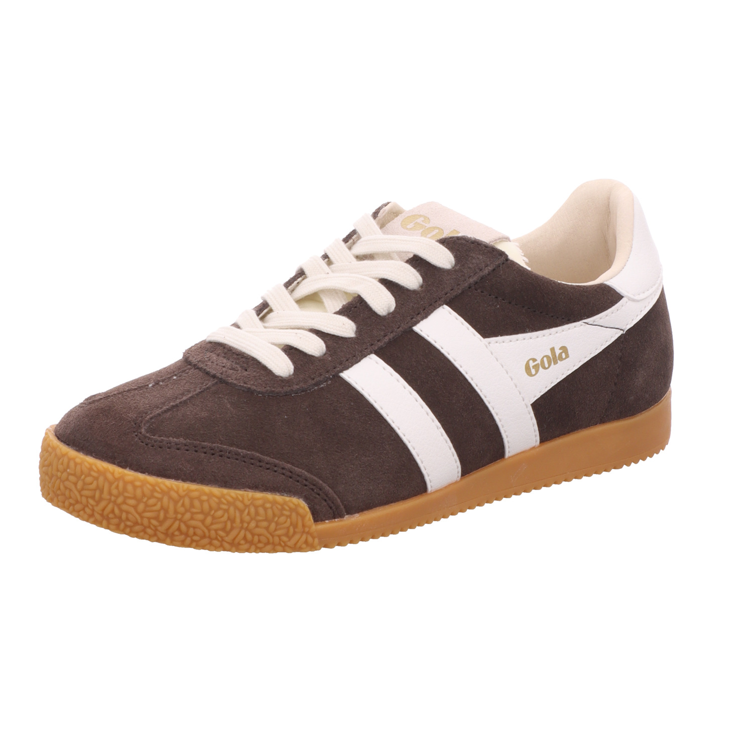 Gola Damen-Sneaker Elan Braun-Weiß