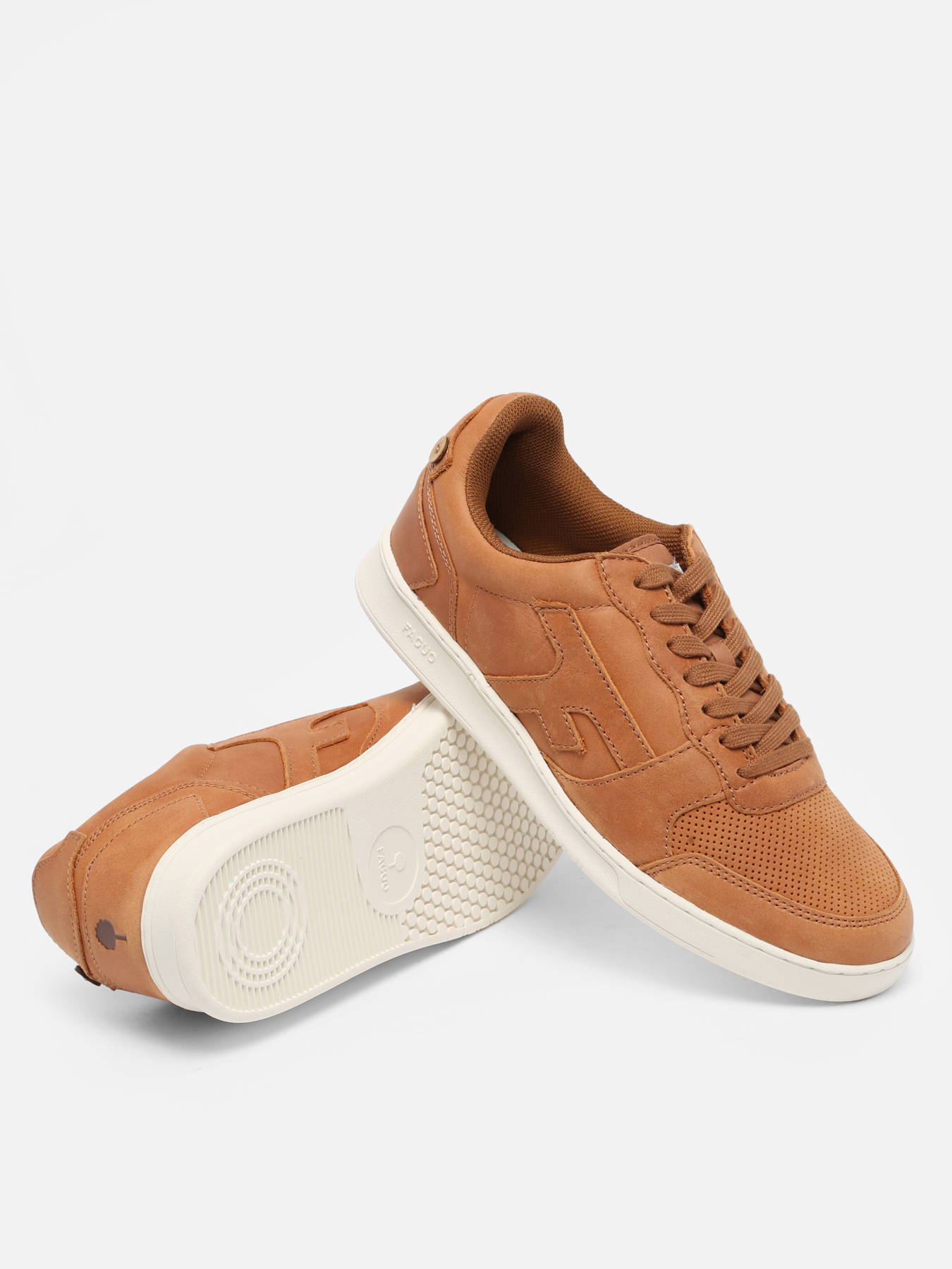 Sneakers Hazel en cuir FAGUO