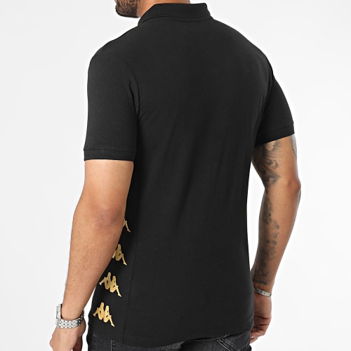 Polo Manches Courtes Gastio 351G56W Noir Doré