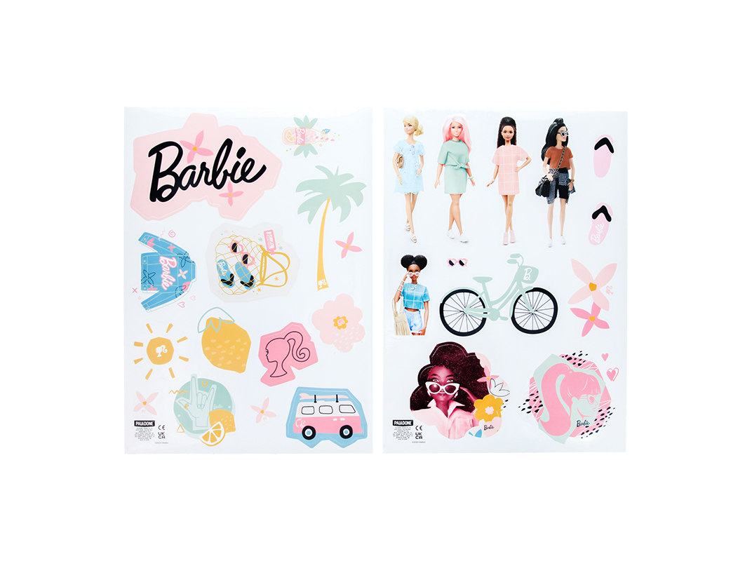 AUTOCOLANTES PAREDE BARBIE