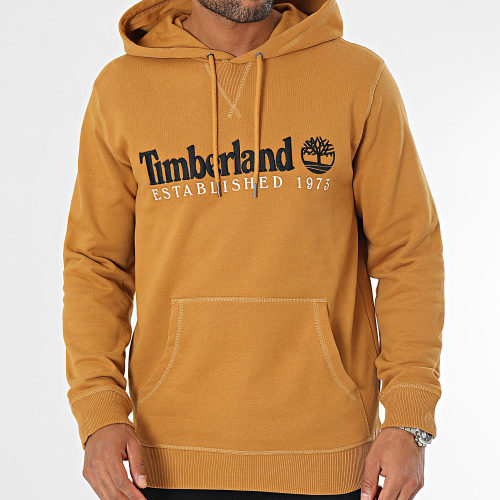 Sweat Capuche Established 1973 Camel