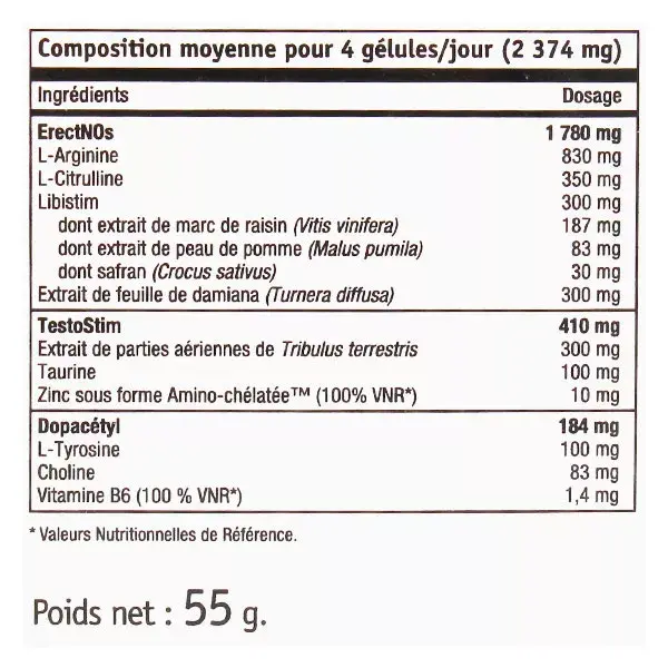 NHCO Libido - Saúde sexual masculina - 70 cápsulas