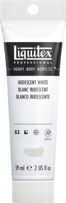 Liquitex - Heavy Body Akrylmaling - Iridescent Rich White 59 ML