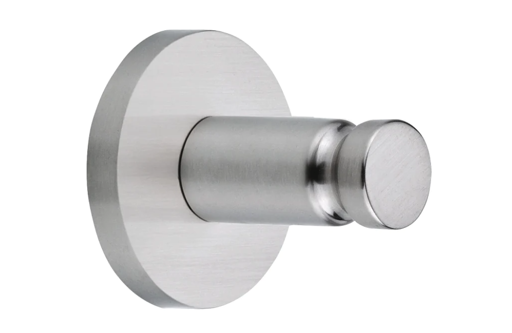 (Ø36mm) Moon Selbstklebender Edelstahl Haken Handtuch / Kleiderhaken   Klebelösung (40304-00000-00) - Silber