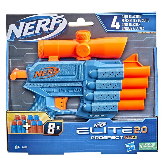 Pistolet Nerf Elite 2.0 Prospect QS-4