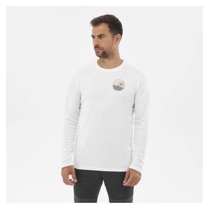 T-Shirt Manches Longues Lafuma Shield Blanc