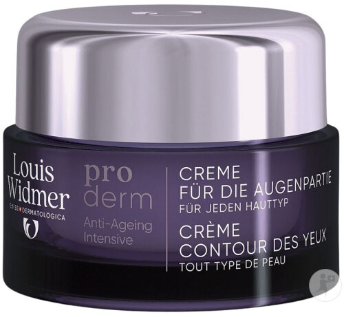 Louis Widmer Proderm Crème Contour Des Yeux Sans Parfum Pot 30ml