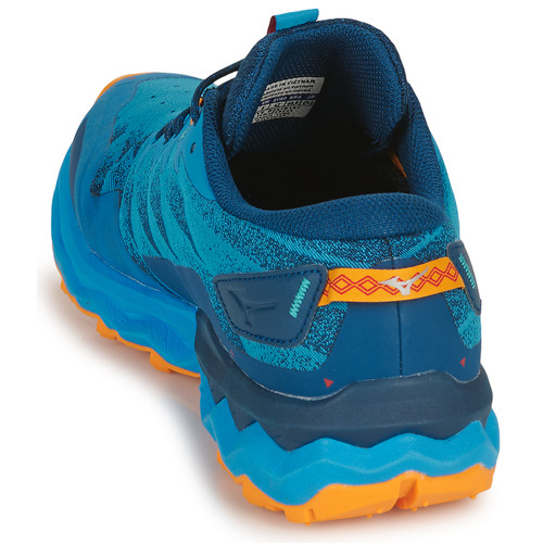 Mizuno - WAVE DAICHI 7 - Bleu / Orange