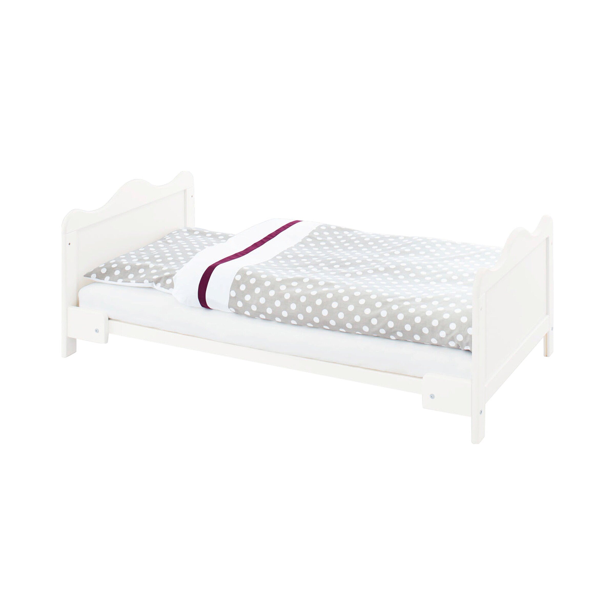 Pinolino 3-tlg. Babyzimmer Florentina extrabreit, inkl. extrabreitem Regalaufsatz