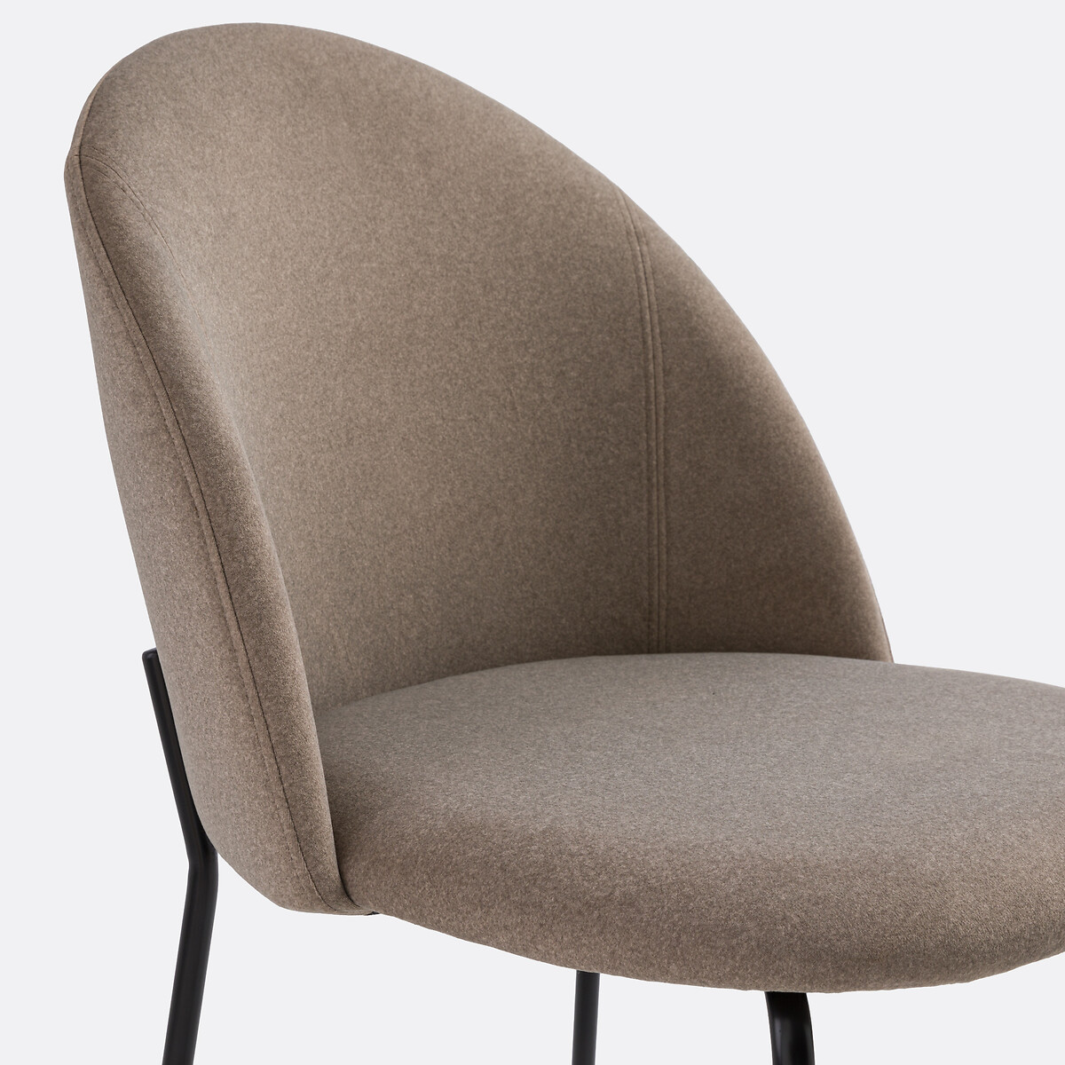 LA REDOUTE INTERIEURS<br>Conjunto de 2 cadeiras de veludo, Nordie