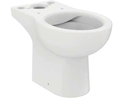 Ideal Standard WC-combinatieset Eurovit, randloos, glanzend wit met toiletzitting W007501