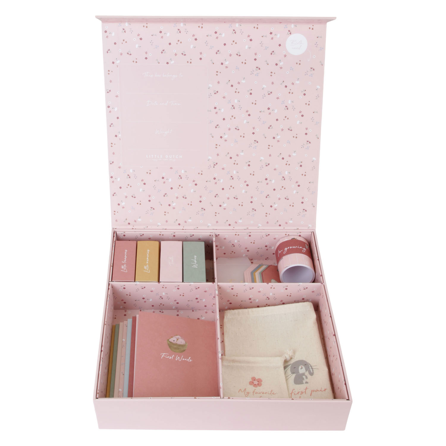 Little Dutch Memory Box Flowers & Butterflies FSC