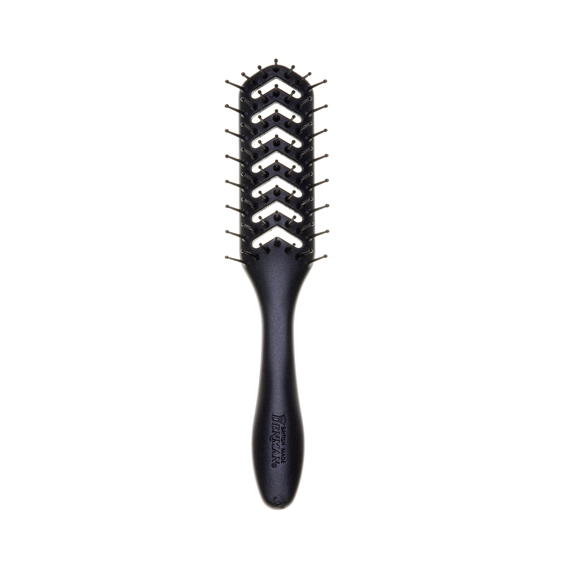 DENMAN D200 The Skeleton Vent Brush Black